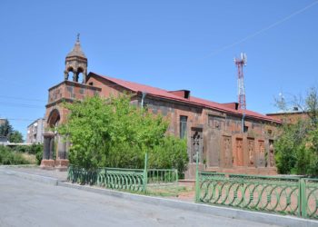 Թալինում վնասել են «Սուրբ Աստվածածին» եկեղեցու քահանային պատկանող ավտոմեքենան