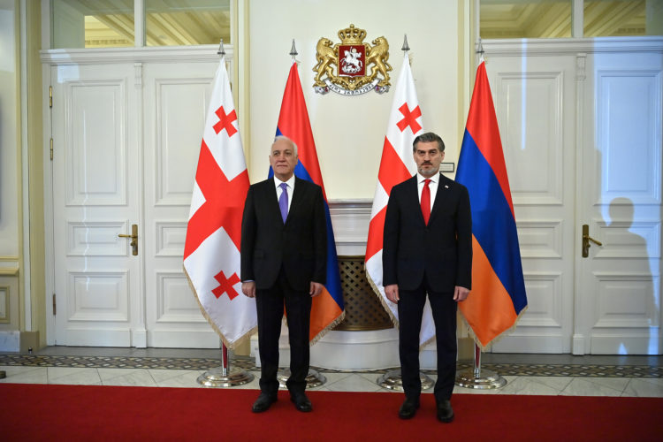 Հայաստանի և Վրաստանի նախագահները քննարկել են «Թրամփի երթուղու»-ն առնչվող հարցեր
