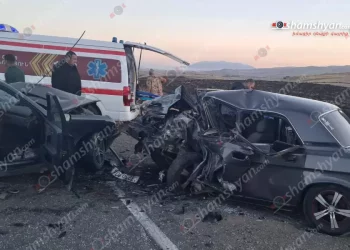 Արագածոտնի և Կոտայքի մարզերում տեղի ունեցած ավտովթարների հետևանքով 3 անձ է զոհվել․ ԶԼՄ
