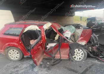 Բագրատունյաց պողոտայում վթարի հետևանքով 5 վիրավորից 2-ն անչափահաս է․ ԶԼՄ