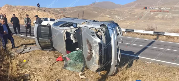 Գեղարքունիքի մարզում ավտովթարի հետևանքով հայր և որդի են տուժել. ԶԼՄ
