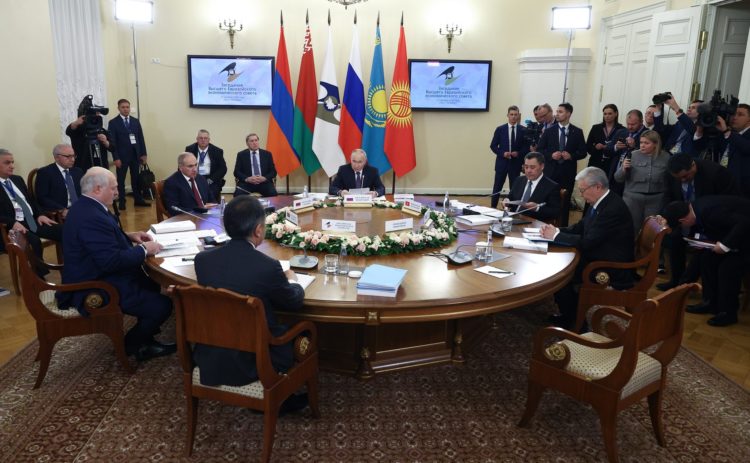 Եվրասիական տնտեսական բարձրագույն խորհրդի նիստի արդյունքում ստորագրվել են մի շարք փաստաթղթեր