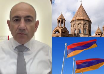 Պետք է քննարկվի եկեղեցիների մոտ ՀՀ պետական դրոշի առկայության հարցը․ Փաշինյան