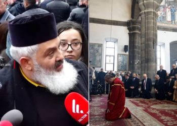 Ուժով տեղի ունեցած պատարագը պատարագ չէ, արժանի են նզովքի․ Տեր Նշան քահանա