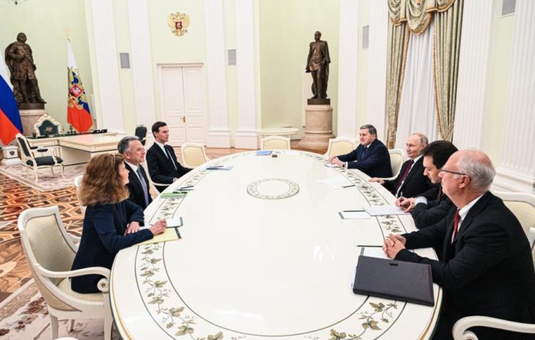 Մոսկվայում շարունակվում է Պուտինի և Ուիտկոֆի հանդիպումը