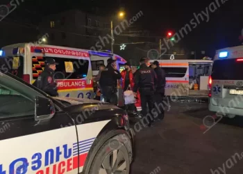 Երևանում խոշոր շղթայական ավտովթար է տեղի ունեցել 6 ավտոմեքենայի մասնակցությամբ․ ԶԼՄ