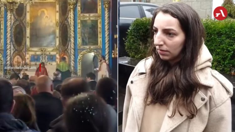 В Гюмри произошли инциденты во время литургии с участием Пашиняна и прошла акция в поддержку арестованных архиепископов