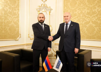 Արարատ Միրզոյանը Վիեննայում ԵԱՀԿ գլխավոր քարտուղարի հետ քննարկել է խաղաղության օրակարգը
