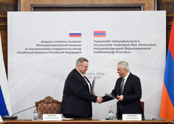 Գրիգորյանն ու Օվերչուկն ստորագրել են ՀՀ-ՌԴ տնտեսական համագործակցության հանձնաժողովի արձանագրությունը