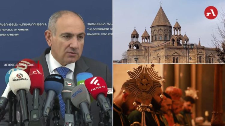 СМИ узнали о планах Пашиняна арестовать близких Католикоса до конца года