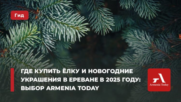 Где купить ёлку и новогодние украшения в Ереване в 2025 году: выбор Armenia Today