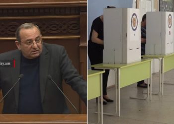 Հակապետական ու հակաօրինական է․ Մինասյանը՝ ՔՊ-ի՝ դիտորդներին առնչվող նախագծի մասին