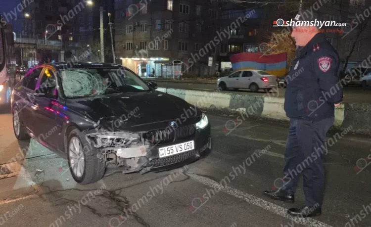 Մահվան ելքով վրաերթ Երևանում․ BMW-ն Արշակունյաց պողոտայում վրաերթի է ենթարկել կնոջ