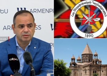 ՀՅԴ-ն ու եկեղեցու վերնախավը «հակապետական դիրքորոշումը էքսպորտ են անում» դեպի Սփյուռք. Սինանյան