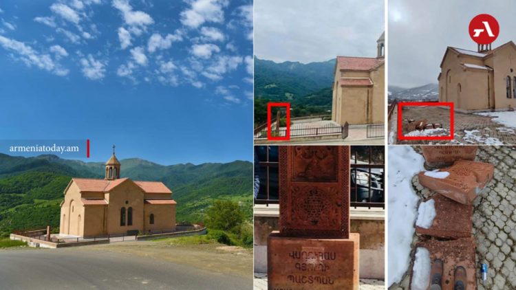 Ադրբեջանը վանդալիզմի է ենթարկել Արցախի Վաղուհաս գյուղի եկեղեցին․ «Գեղարդ» հիմնադրամ