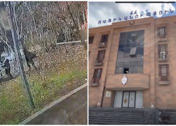 Տասնյակ երիտասարդների ծեծկռտուք՝ Ազգային գրադարանի մոտ. ոստիկանությունը կրակոցներ է արձակել