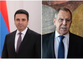 Ալեն Սիմոնյանը և Սերգեյ Լավրովը բանակցություններ կվարեն Մոսկվայում