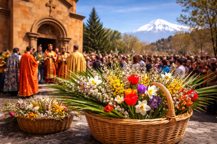 Հայ Առաքելական եկեղեցին նշում է Ծաղկազարդը