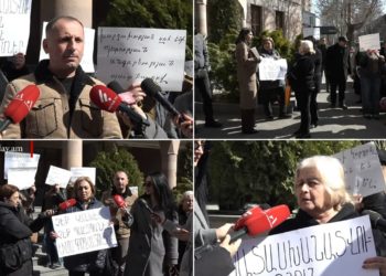 Պատշաճ քննություն ու փոխհատուցման պահանջ․ կիբեռհանցագործություններից տուժածների ակցիան՝ ՔԿ-ի դիմաց
