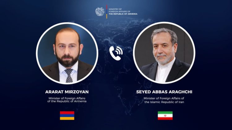 Հայաստանը պատրաստ է ստեղծված իրավիճակում անհրաժեշտ հումանիտար աջակցություն ցուցաբերել Իրանին․ Միրզոյանը՝ Արաղչիին
