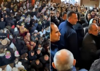 Փաշինյանի հետ միջադեպից հետո Սուրբ Աննա եկեղեցու բակից 2 քաղաքացի է ձերբակալվել