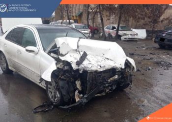 Երևանում ՃՏՊ-ի հետևանքով 3 անձ է տուժել․ ՆԳՆ