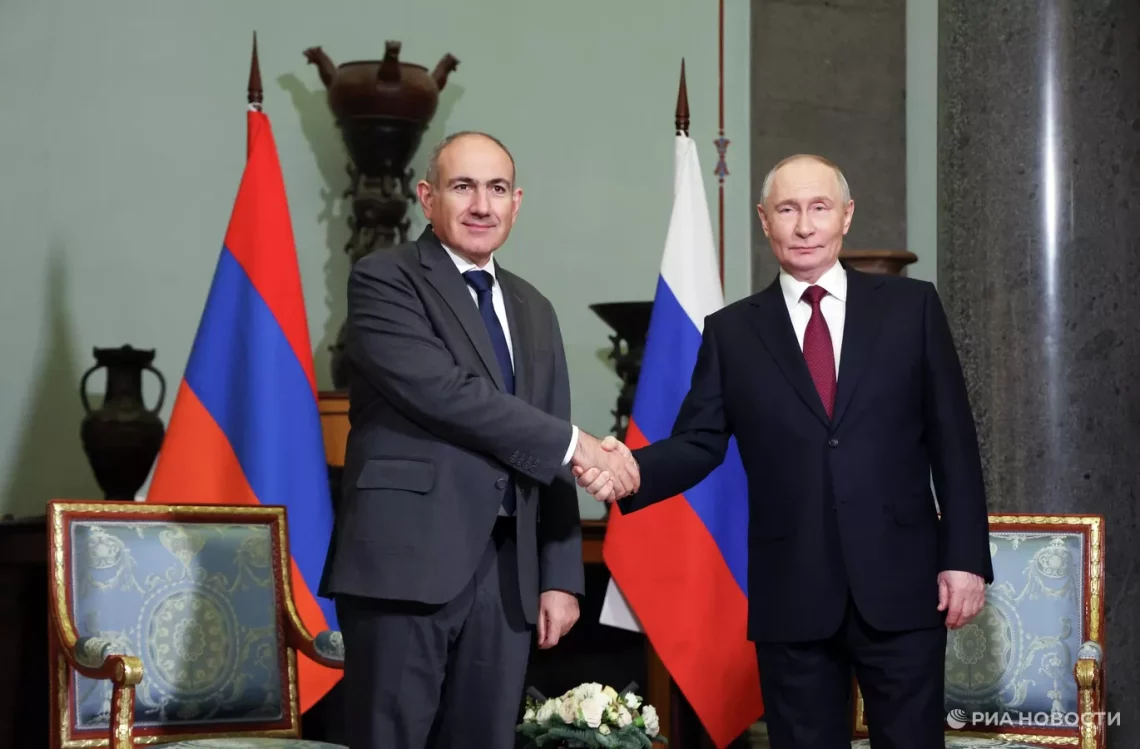 Пашинян и Путин обсудили отношения Еревана с ЕС и предстоящие выборы в Армении