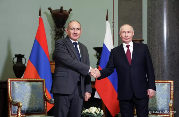 Пашинян и Путин обсудили отношения Еревана с ЕС и предстоящие выборы в Армении