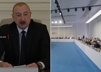 Ալիևը մեղադրել է ԵՄ կառույցներին և շնորհավորել Փաշինյանին