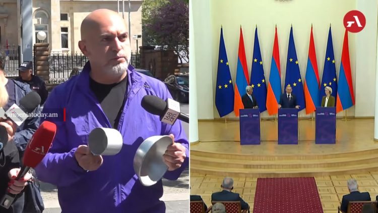 Протестующие в Ереване заявили о политическом характере ЕПС