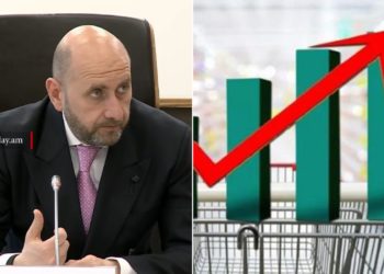 Հայաստանում գնաճը հասել է 5,3%-ի և գերազանցում է թիրախային մակարդակը. ԿԲ