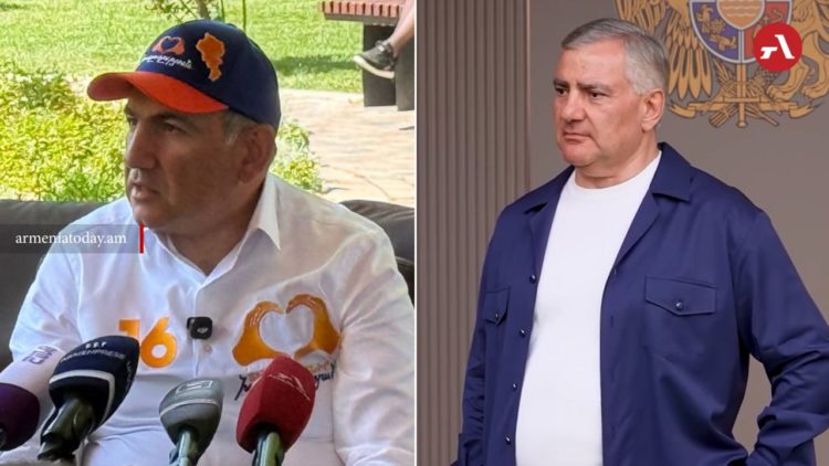 Никол Пашинян сообщил об иске против Самвела Карапетяна