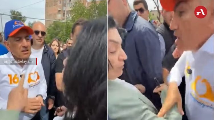 «Вы украли мою родину» и «обязаны меня слушать»: перепалка Пашиняна в Арабкире