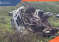 Водитель УАЗа погиб после падения автомобиля в овраг у Гегашена