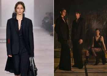 Ливанская армянка Серена Абу Сефян открыла показ Fendi AW26