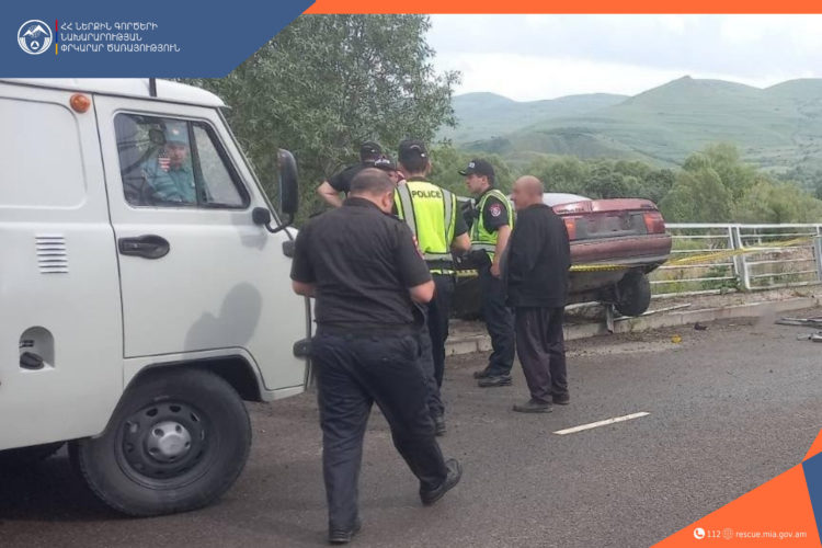 Շաղատ գյուղում տեղի ունեցած ՃՏՊ-ի հետևանքով կա զոհ․ ՆԳՆ