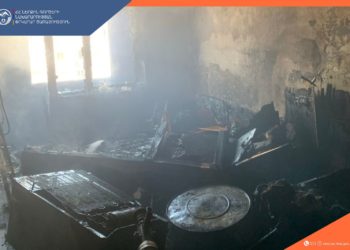 В Ереване во время пожара эвакуировали восемь человек