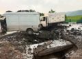 На дороге Ереван-Севан из-за удара молнии произошло обрушение моста