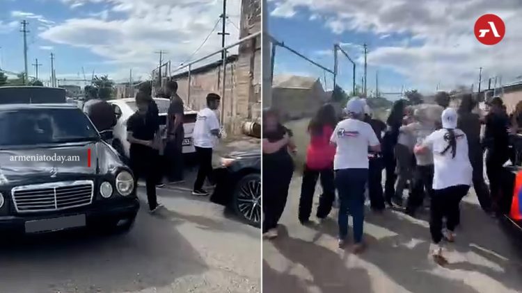 В Масисе произошло нападение на сторонников партии «Сильная Армения»
