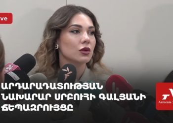Արդարադատության նախարար Սրբուհի Գալյանի ճեպազրույցը (ուղիղ)