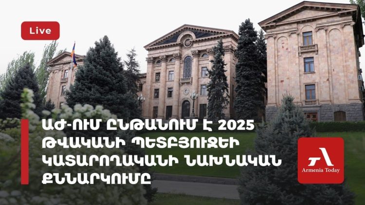 В НС обсуждают исполнение госбюджета-2025 (прямое включение)