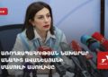 Проходит пресс-конференция министра здравоохранения Анаит Аванесян (прямое включение)