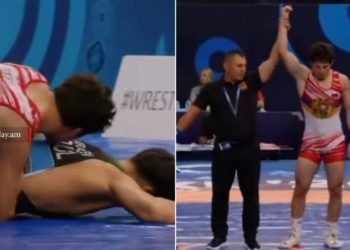 Армения завоевала первую медаль на чемпионате мира по борьбе в Баку