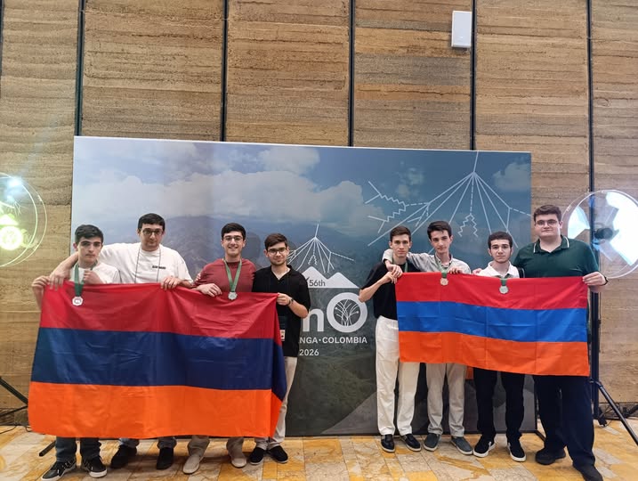 Հայ դպրոցականները 5 մեդալ են նվաճել ֆիզիկայի 56-րդ միջազգային օլիմպիադայում