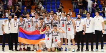 Сборная Армении U16 по баскетболу выиграла чемпионат Европы в дивизионе C