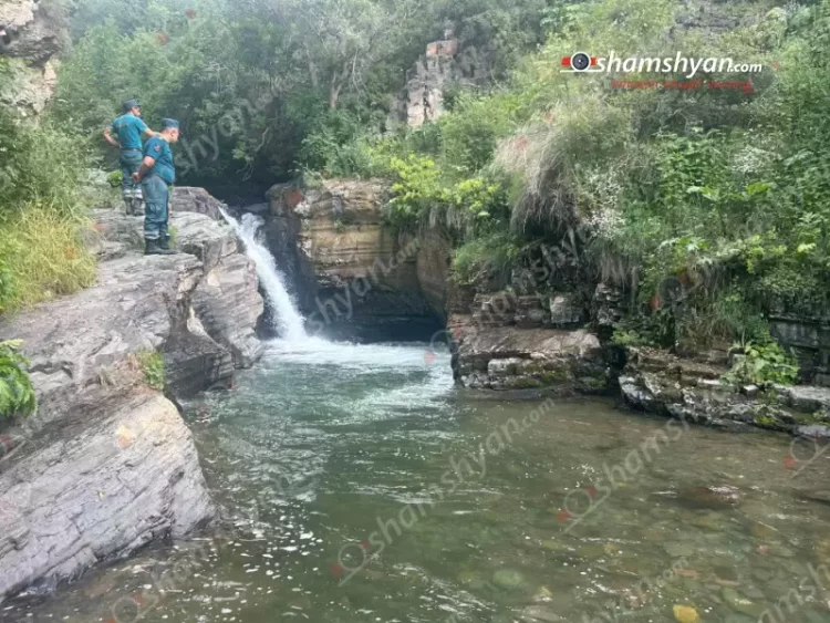 21-ամյա երիտասարդը լողալու նպատակով ընկել է Գողթանիկի ջրվեժը և խեղդվել․ ԶԼՄ