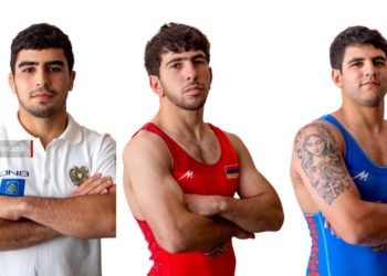 Армянские спортсмены взяли три медали на ЧЕ U20 по вольной борьбе