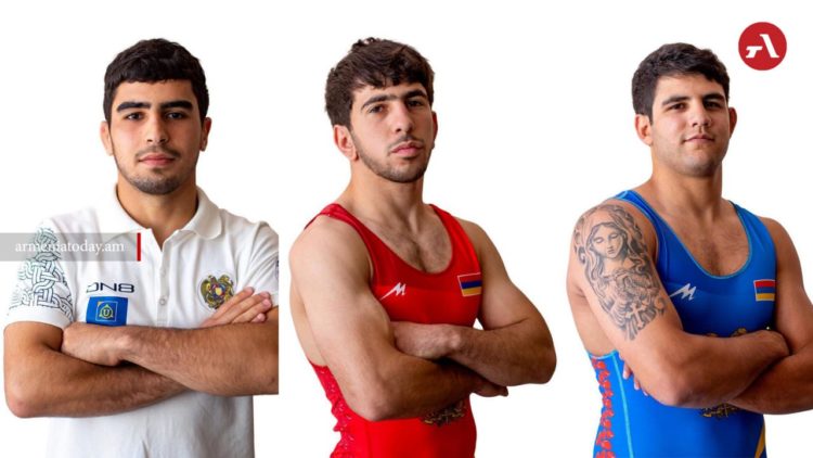 Армянские спортсмены взяли три медали на ЧЕ U20 по вольной борьбе