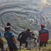 Автомобиль упал в реку Раздан: водитель погиб
