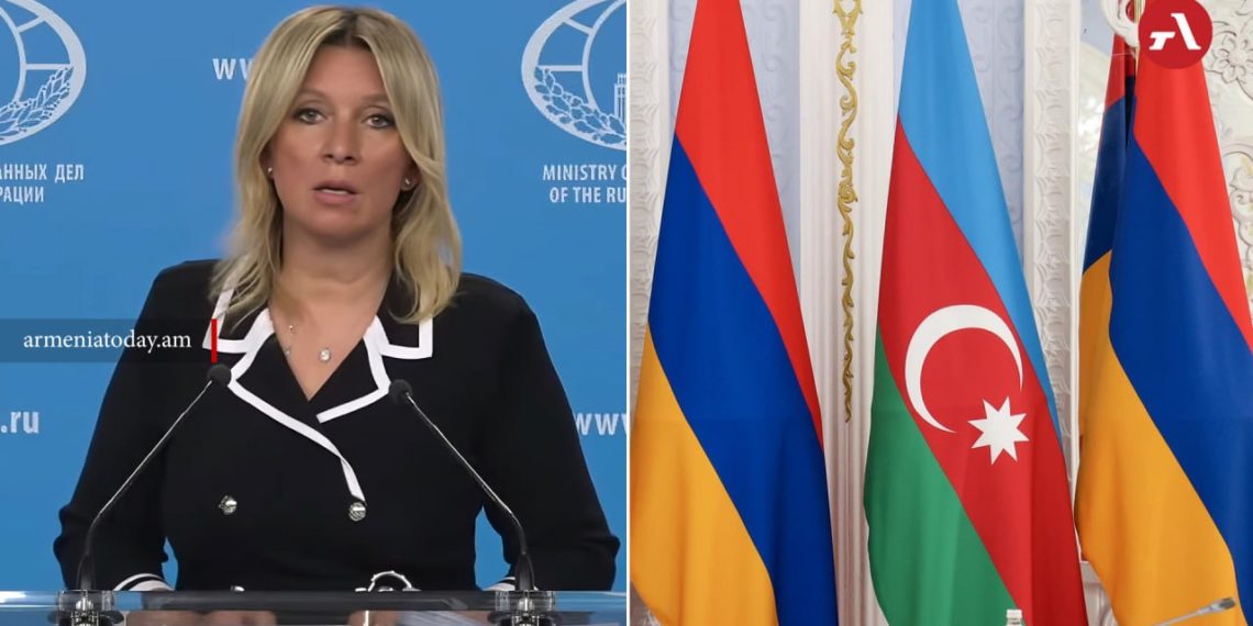 Захарова прокомментировала разногласия Баку и Еревана по встречам «3+3»